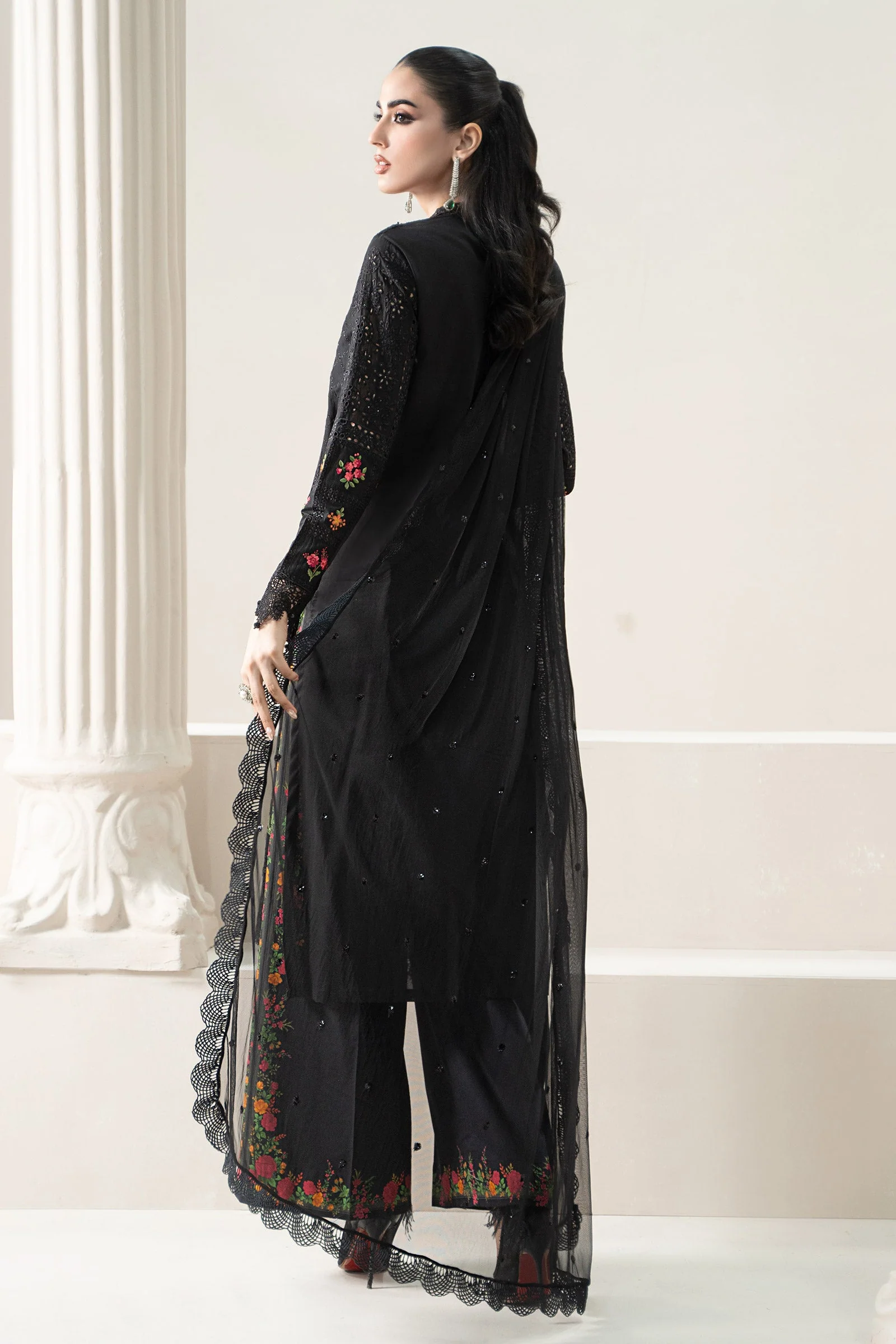3 Piece Embroidered Lawn Suit | ELS-25-01