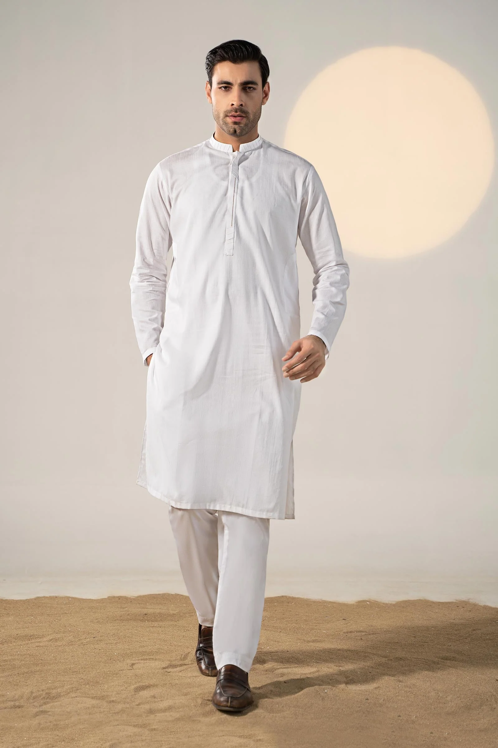 Self Dobby Kurta