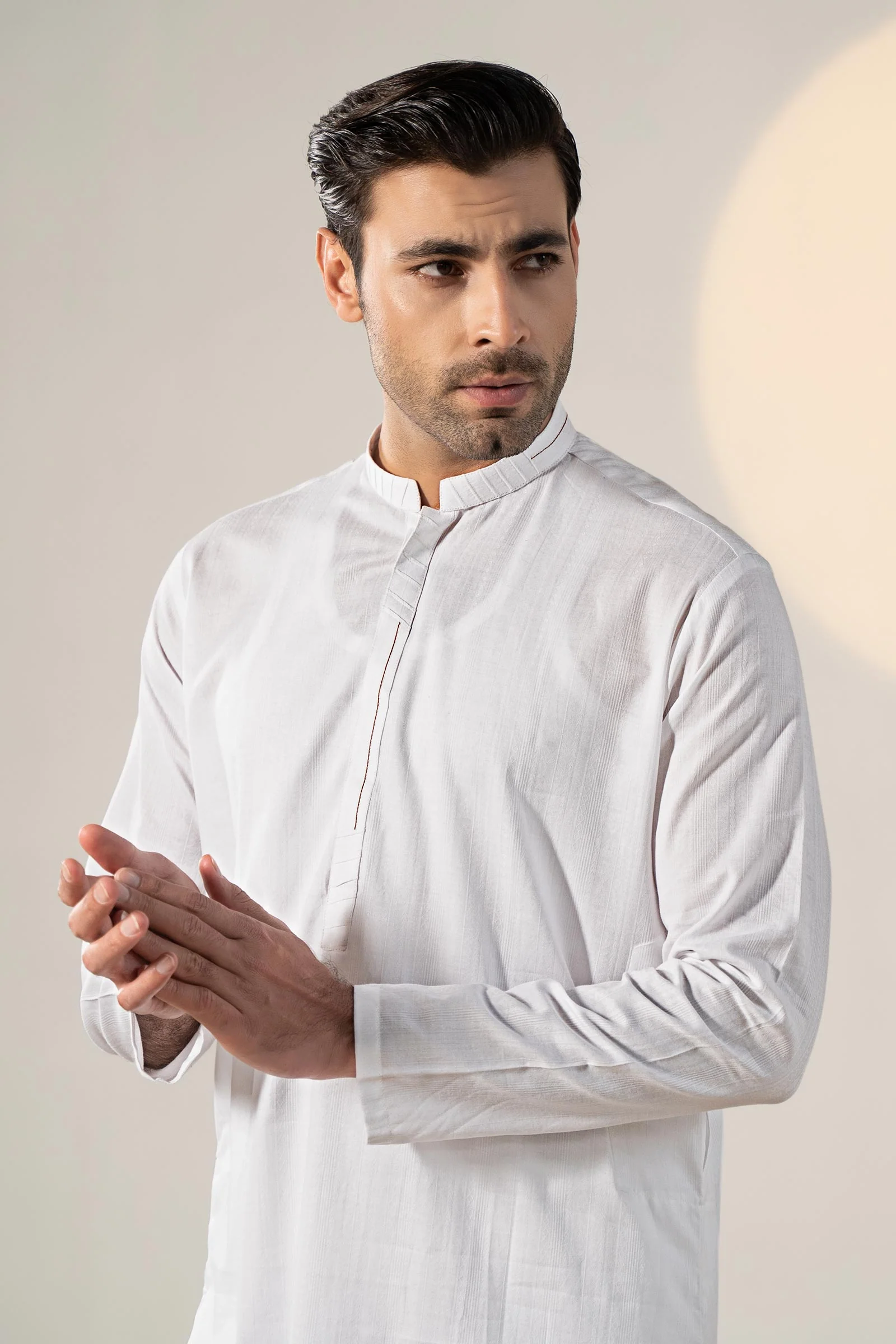 Self Dobby Kurta