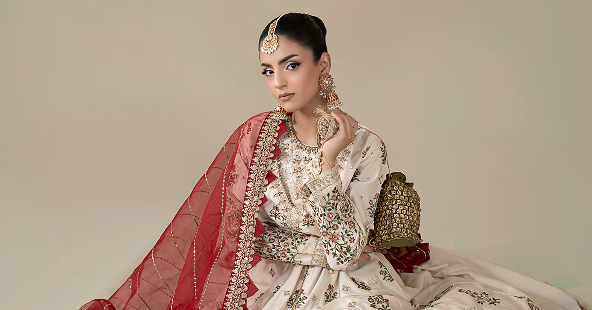 3 Piece Embroidered Cotton Satin Suit | CSS-801