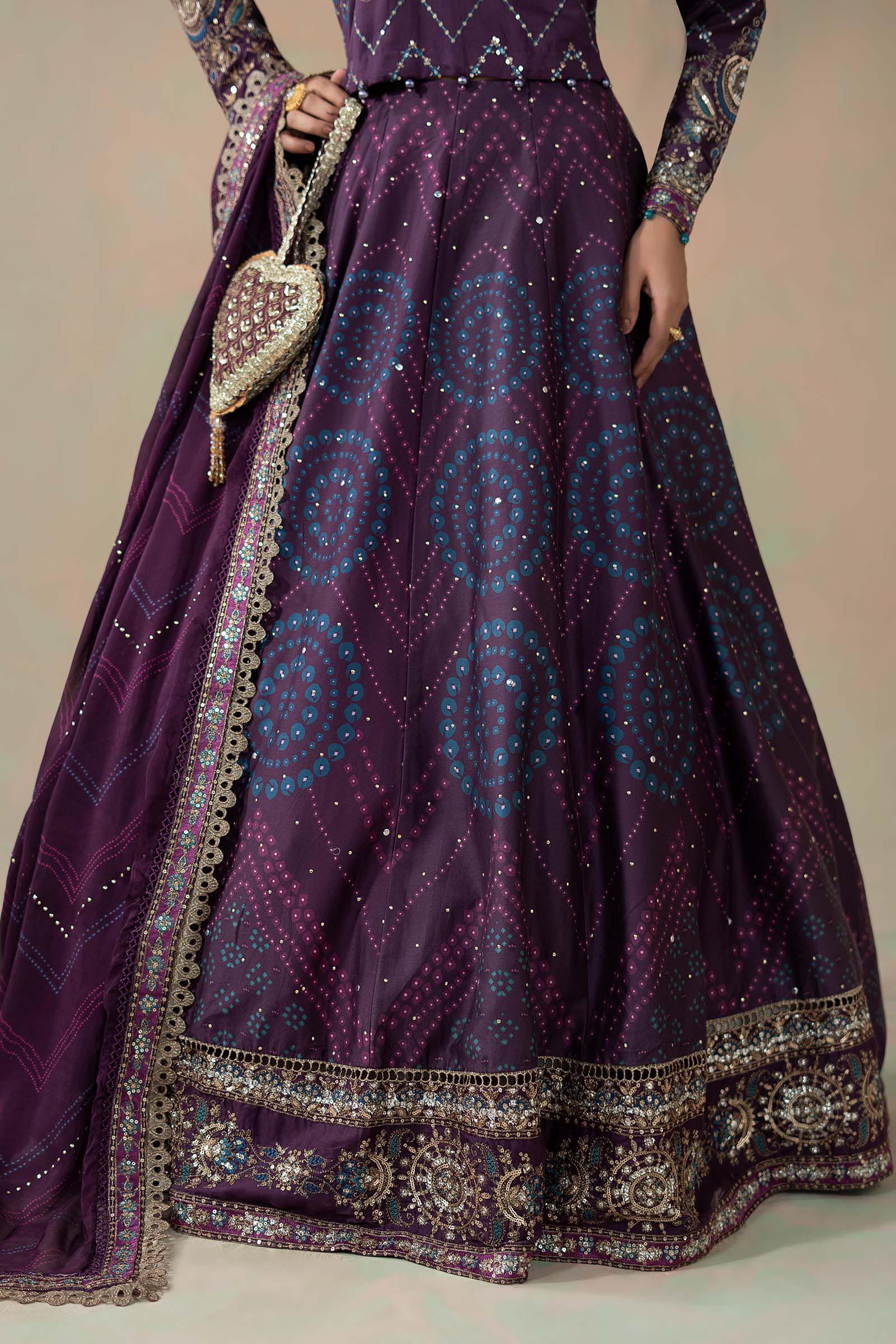 3 Piece Embroidered Cotton Satin Suit | CSS-802