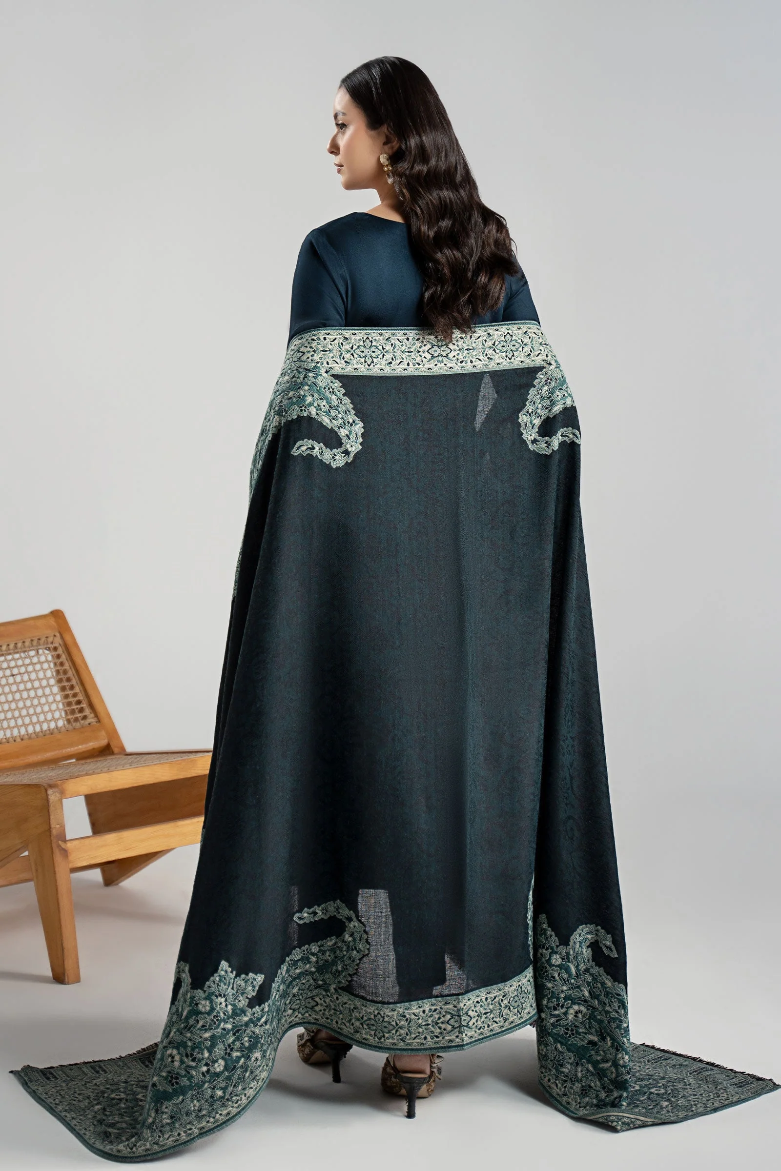 3 Piece Embroidered Linen Suit 9 3 Piece Embroidered Linen Suit